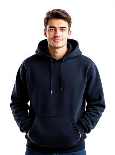 Glowic Men’s Hoodie | Oversized Stylish Sweatshirt for Winter Wear | Trendy Casual Hoodie for Men | Perfect for Gym, Travel, Streetwear Fashion|B0FQDVZ28J