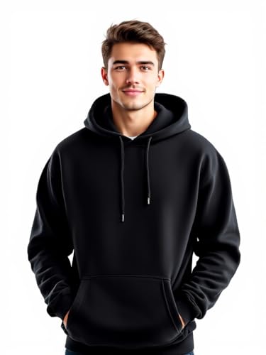 Glowic Men’s Hoodie | Oversized Stylish Sweatshirt for Winter Wear | Trendy Casual Hoodie for Men | Perfect for Gym, Travel, Streetwear Fashion|B0FQDVZ28J