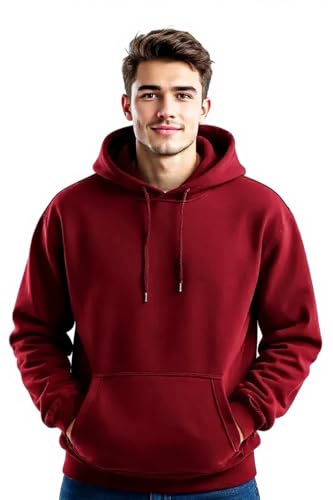 Glowic Men’s Hoodie | Oversized Stylish Sweatshirt for Winter Wear | Trendy Casual Hoodie for Men | Perfect for Gym, Travel, Streetwear Fashion|B0FQDVZ28J