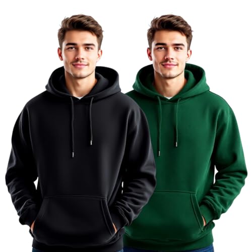 Glowic Men’s Hoodie | Oversized Stylish Sweatshirt for Winter Wear | Trendy Casual Hoodie for Men | Perfect for Gym, Travel, Streetwear Fashion|B0FQDVZ28J