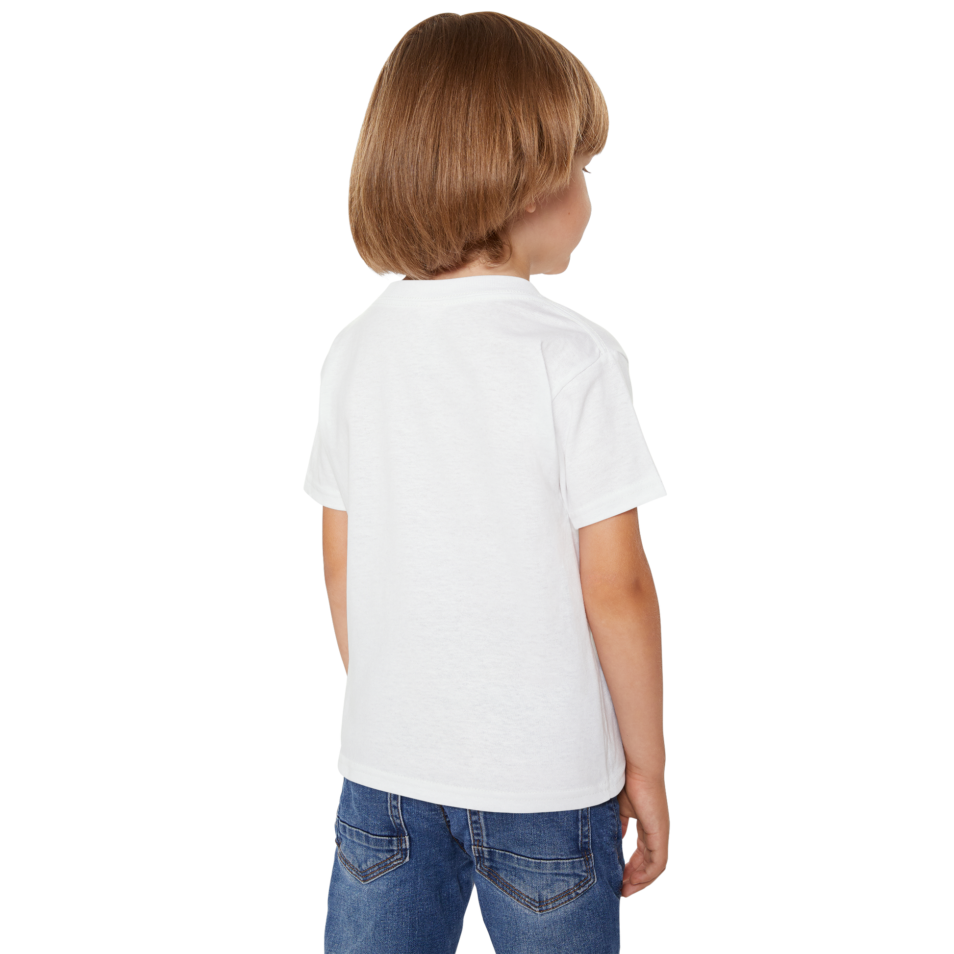 Game Level Unlocking Printed White Kids T-Shirt | 100% Cotton Bio-Wash Round Neck Half Sleeve (6 Months–16 Years) - Double F