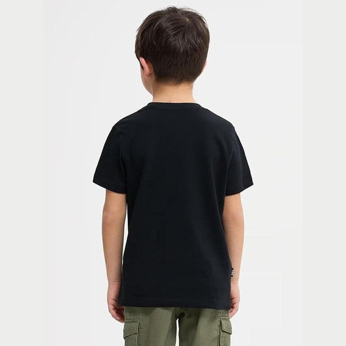 BLACK COLOR HALF SLEEVE best big bro tshirts for boys - Double F