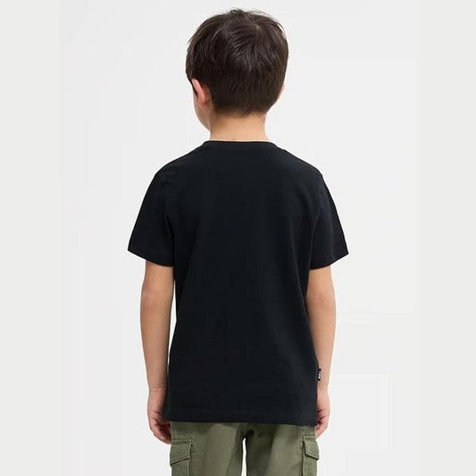 BLACK COLOR HALF SLEEVE best big bro tshirts for boys - Double F