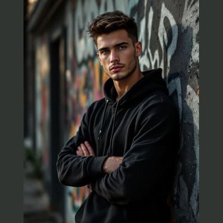 Men’s Hoodie | Oversized Stylish Sweatshirt for Winter Wear | Trendy Casual Hoodie for Men | Perfect for Gym, Travel, Streetwear Fashion - Double F